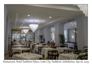 2025-09-26#5192 Restaurant, Hotel Tashkent Palace, Lotte City, Tashkent, Uzbekistan