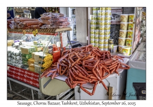 2025-09-26#5221 Sausage, Chorsu Bazaar, Tashkent, Uzbekistan