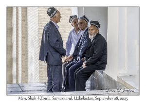 2025-09-27#2214 Men, Shah-I-Zinda, Samarkand, Uzbekistan