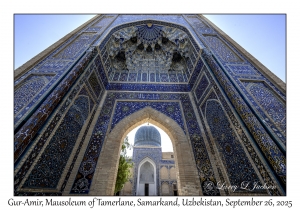 2025-09-27#5286 Gur-Amir, Mausoleum of Tamerlane, Samarkand, Uzbekistan