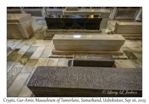 2025-09-27#5300 Crypts, Gur-Amir, Mausoleum of Tamerlane, Samarkand, Uzbekistan