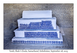 2025-09-27#5370 Tomb, Shah-I-Zinda, Samarkand, Uzbekistan