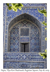 2025-09-28#2294 Hujra, Tilya-Kori Madrasah, Registan Square, Samarkand, Uzbekistan