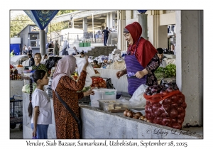2025-09-28#2348 Vendor, Siab Bazaar, Samarkand, Uzbekistan