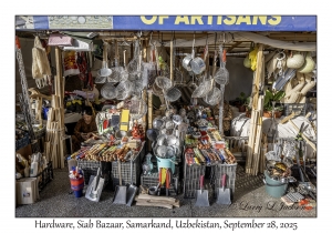 2025-09-28#5433 Hardware, Siab Bazaar, Samarkand, Uzbekistan