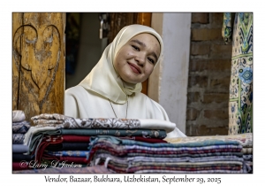 2025-09-29#2523 Vendor, Bazaar, Bukhara, Uzbekistan