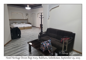 2025-09-29#3836 Hotel Heritage Devon Begi #205, Bukhara, Uzbekistan