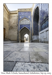 2025-09-29#5481 View, Shah-I-Zinda, Samarkand, Uzbekistan