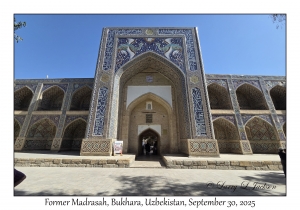 2025-09-30#0719 Former Madrasah, Bukhara, Uzbekistan
