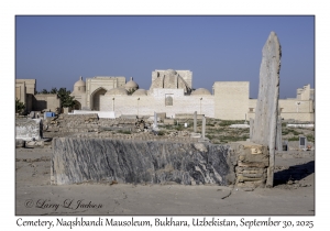 2025-09-30#2626 Cemetery, Naqshbandi Mausoleum, Bukhara, Uzbekistan