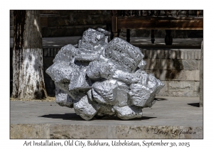 2025-09-30#2656 Art, Old City, Bukhara, Uzbekistan