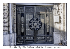 2025-09-30#2683 Door, Old City Walk, Bukhara, Uzbekistan