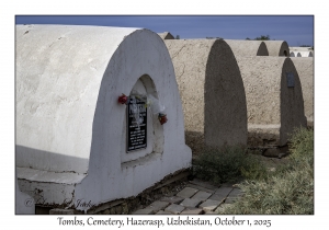 2025-10-01#2963 Tombs, Cemetery, Hazerasp, Uzbekistan