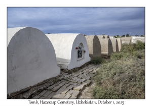 2025-10-01#5732 Tombs, Cemetery, Hazerasp, Uzbekistan