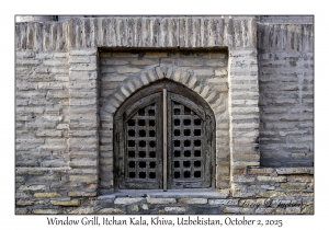 2025-10-02#3072 Window Grill, Itchan Kala, Khiva, Uzbekistan