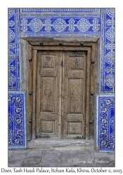 2025-10-02#3142 Door, Tash Hauli Palace, Itchan Kala, Khiva, Uzbekistan