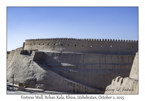 2025-10-02#3237 Fortress Wall, Itchan Kala, Khiva, Uzbekistan