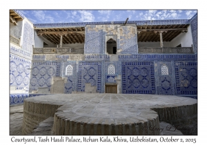 2025-10-02#5788 Courtyard, Tash Hauli Palace, Itchan Kala, Khiva, Uzbekistan