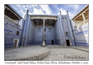 2025-10-02#5808 Courtyard, Tash Hauli Palace, Itchan Kala, Khiva, Uzbekistan