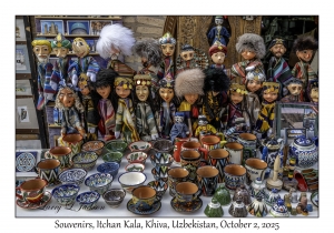 2025-10-02#5820 Souvenirs, Itchan Kala, Khiva, Uzbekistan