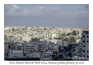 2026-01-19#3422 Room #1014 View, Amman Marriott Hotel, Amman, Jordan