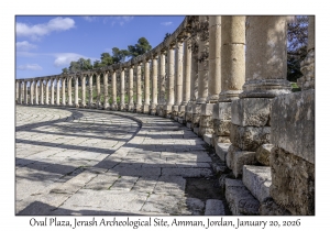 2026-01-20#3461 Oval Plaza, Jerash Archeological Site, Amman, Jordan