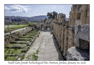 2026-01-20#3462 South Gate, Jerash Archeological Site, Amman, Jordan