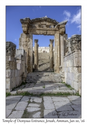 2026-01-20#3488 Temple of Dionysus Entrance, Jerash Archeological Site, Amman, Jordan