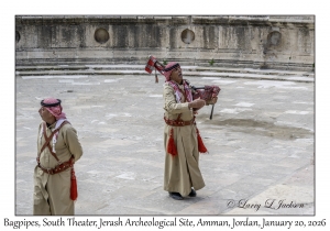 2026-01-20#3526 Bagpipes, South Theater, Jerash Archeological Site, Amman, Jordan