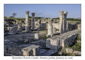 2026-01-20#3562 Byzantine Church, Citadel, Amman, Jordan
