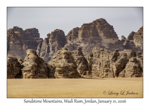 2026-01-21#3638 Sandstone Mountains, Wadi Rum, Jordan
