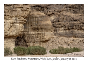 2026-01-21#3677 Face, Sandstone Mountains, Wadi Rum, Jordan