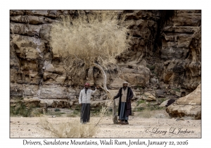 2026-01-22#3783 Drivers, Sandstone Mountains, Wadi Rum, Jordan