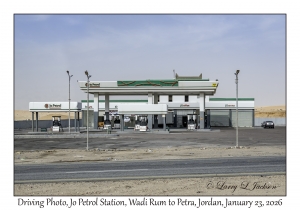 2026-01-23#4037 Driving Photo, Jo Petrol Station, Wadi Rum to Petra, Jordan
