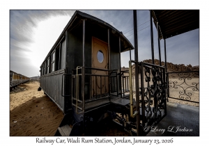 2026-01-23#5971 Railway Car, Locomotive, Wadi Rum Station, Jordan
