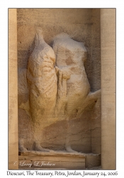 2026-01-24#4212 Dioscuri, The Treasury, Petra, Jordan