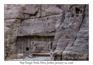 2026-01-24#4224 Step Design Tomb, Petra, Jordan
