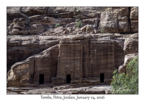2026-01-24#4227 Tombs, Petra, Jordan