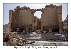 2026-01-24#4290 Qasr al-Bint Temple, Petra, Jordan