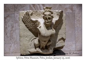 2026-01-25#4453 Sphinx, Petra Museum, Petra, Jordan