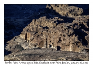 2026-01-26#4459 Tombs, Petra, Overlook, near Petra, Jordan