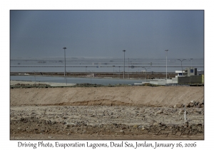 2026-01-26#4673 Driving Photo, Evaporation Lagoons, Dead Sea, Jordan