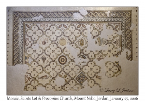 2026-01-27#4831 Mosaic, Sts Lot & Procopius Church, Mt Nebo, Jordan