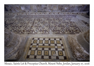 2026-01-27#6155 Mosaic, Sts Lot & Procopius Church, Mt Nebo, Jordan