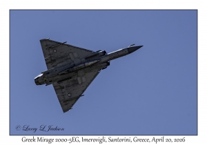 2026-04-20#5620 Greek Mirage 2000-5EG, Imerovigli, Santorini, Greece