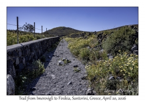 2026-04-20#5667 Trail from Imerovigli to Finikia, Santorini, Greece