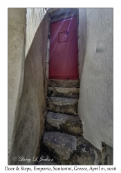 2026-04-21#2047 Door & Steps, Emporio, Santorini, Greece