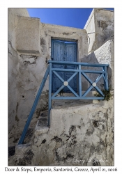 2026-04-21#5018 Door & Steps, Emporio, Santorini, Greece