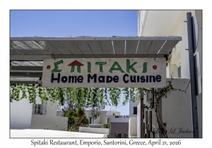 2026-04-21#5847 Spitaki Restaurant, Emporio, Santorini, Greece