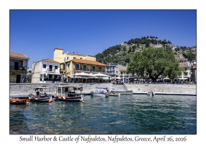 Small Harbor & Castle of Nafpaktos
